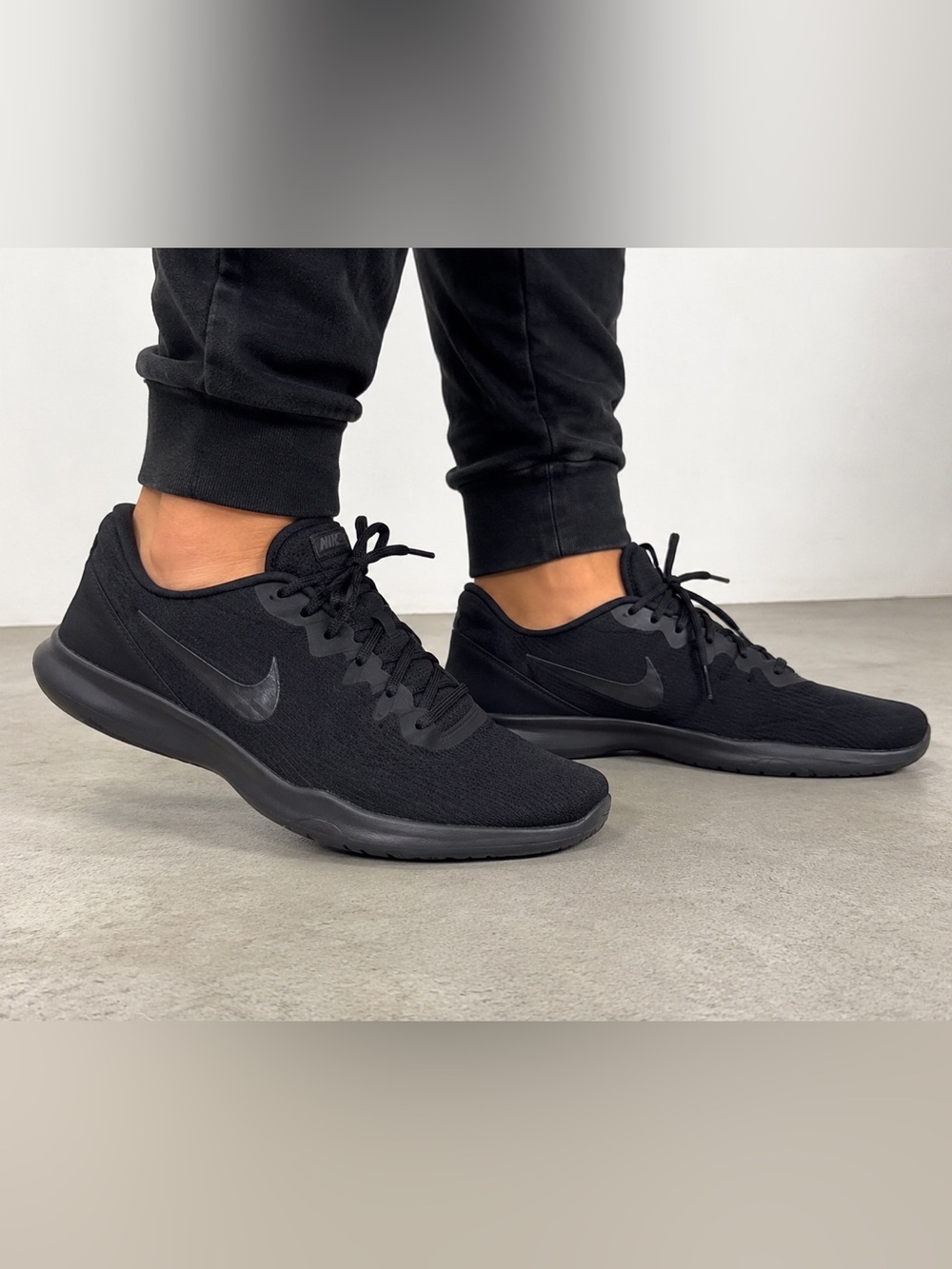 Nike Flex Experience RN 7 Running Shoes Men’s 9 Black Triple Black 909014-011